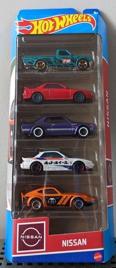 Nissan - 2023 Hot Wheels 5-Pack