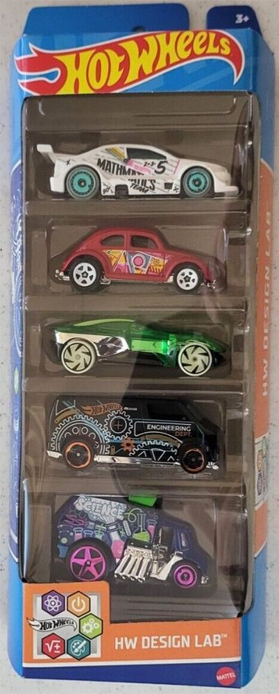 Design Lab - 2023 Hot Wheels 5-Pack
