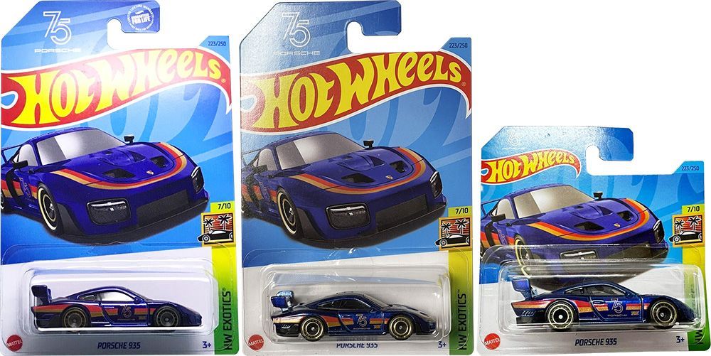 Porsche 935 - Super T-Hunt - US, Int. & Short Card