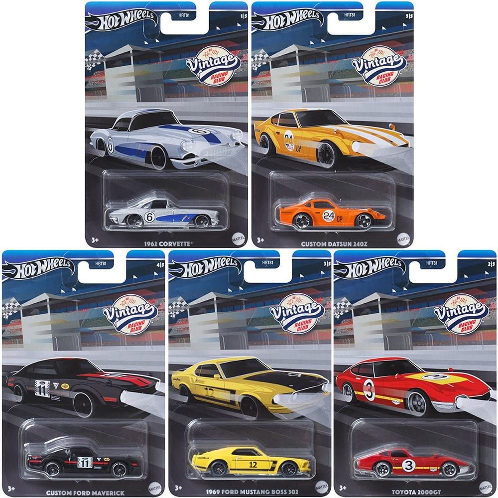 Hot Wheels Vintage Racing Club - Mix 2