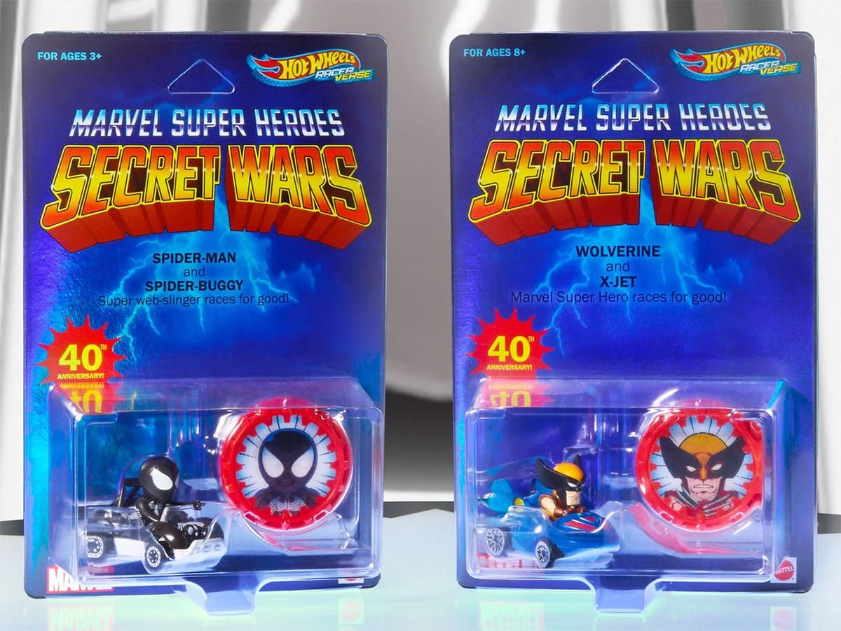 Hot Wheels RacerVerse Secret Wars Vehicles