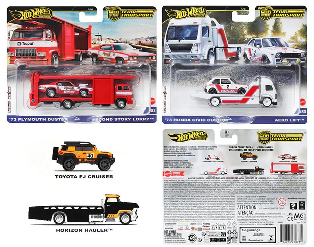 Hot Wheels 2025 Car Culture: Team Transport - Mix 3