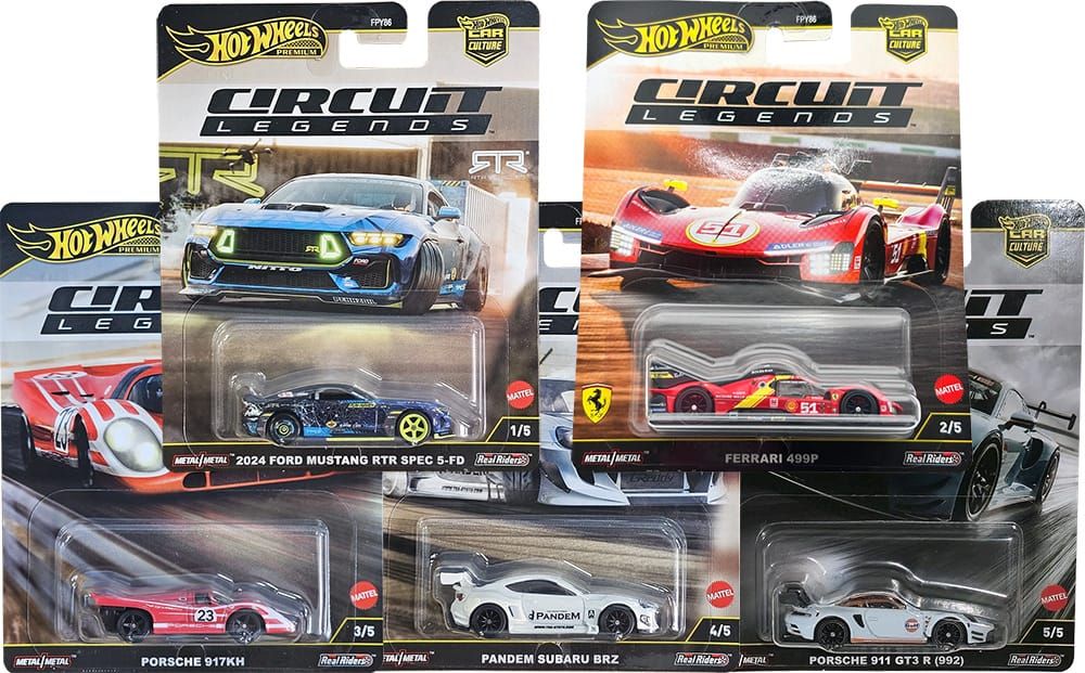 Hot Wheels 2025 Car Culture - Circuit Legends - Loose
