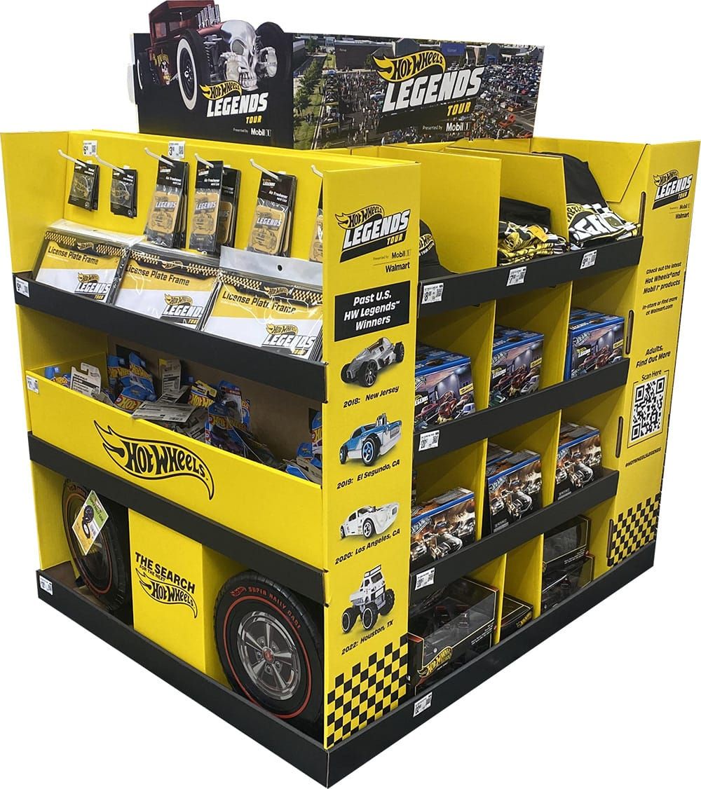 Hot Wheels 2025 Legends Tour Displays