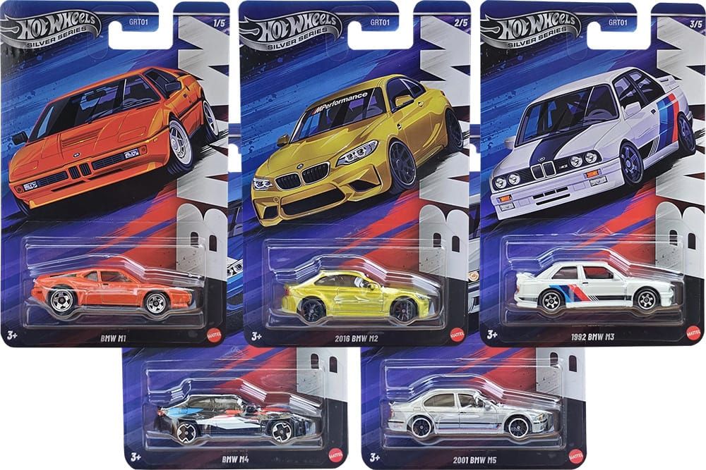Hot Wheels 2025 BMW Silver Series