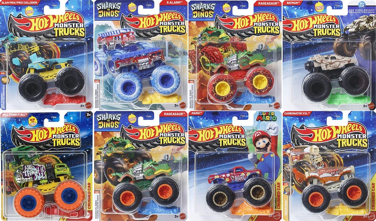 2025 Hot Wheels Monster Trucks - Mix 10