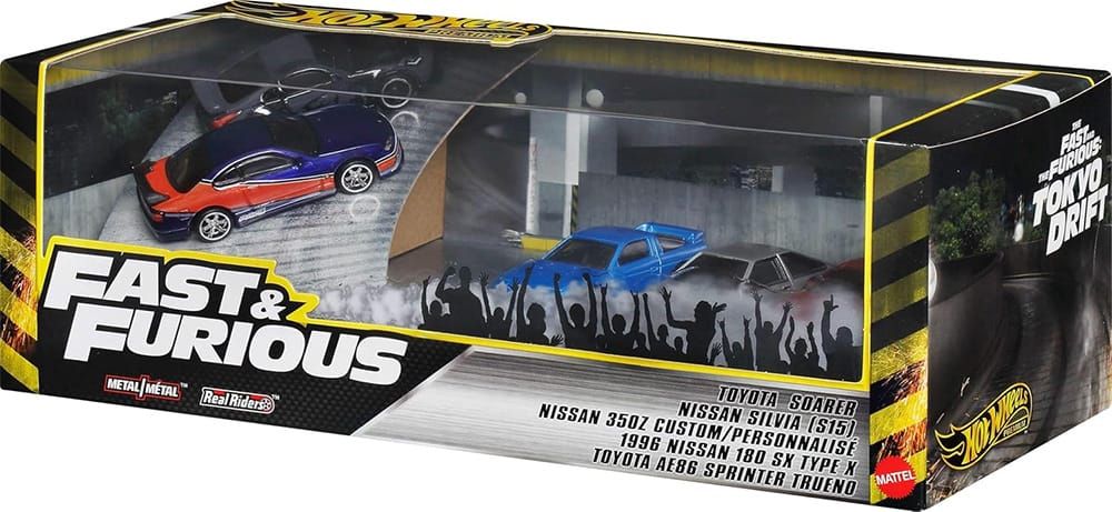 Hot Wheels Fast & Furious: Tokyo Drift Box Set