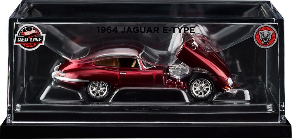 1964 Jaguar E-Type - Hot Wheels 2025 Red Line Club