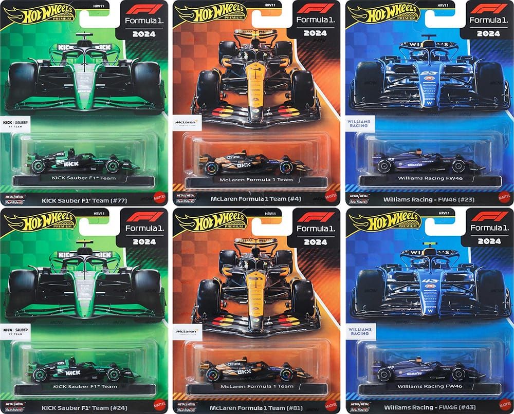 Hot Wheels Premium Formula 1 2024 - Mix 2