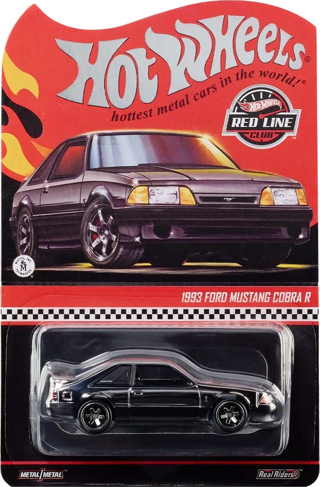 1993 Ford Mustang Cobra R - Hot Wheels 2025 Red Line Club