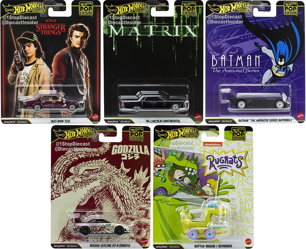 Hot Wheels 2026 Pop Culture - Mix N