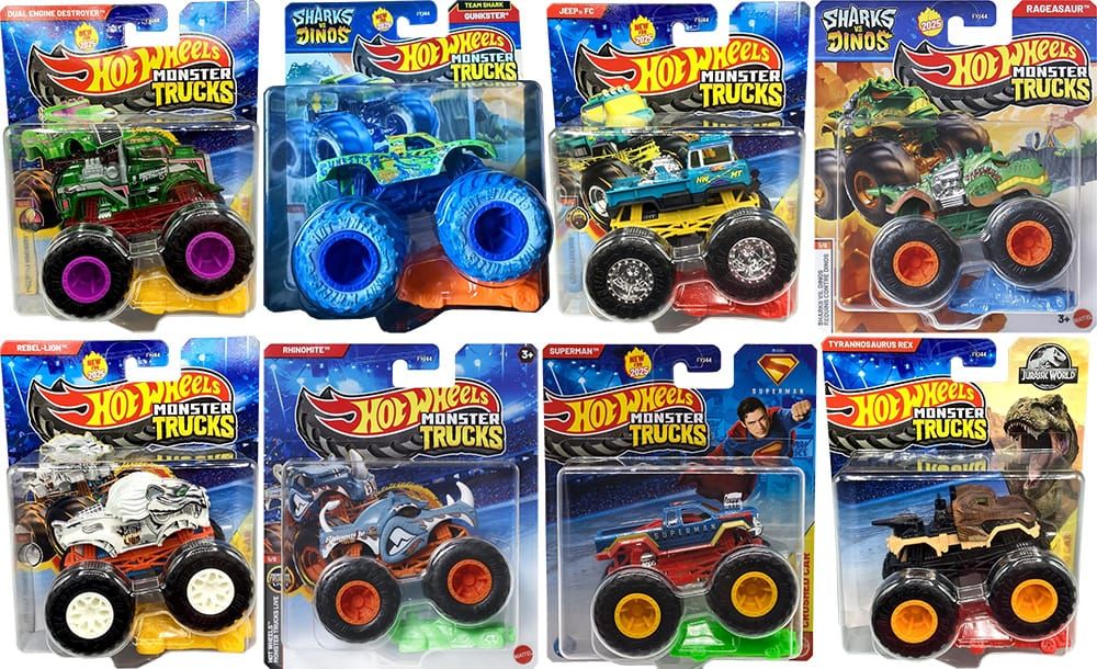 2025 Hot Wheels Monster Trucks - Mix 12