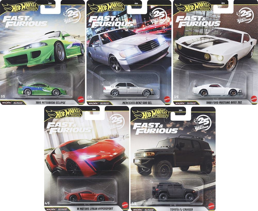 2026 Hot Wheels Fast & Furious Premium - Mix 1