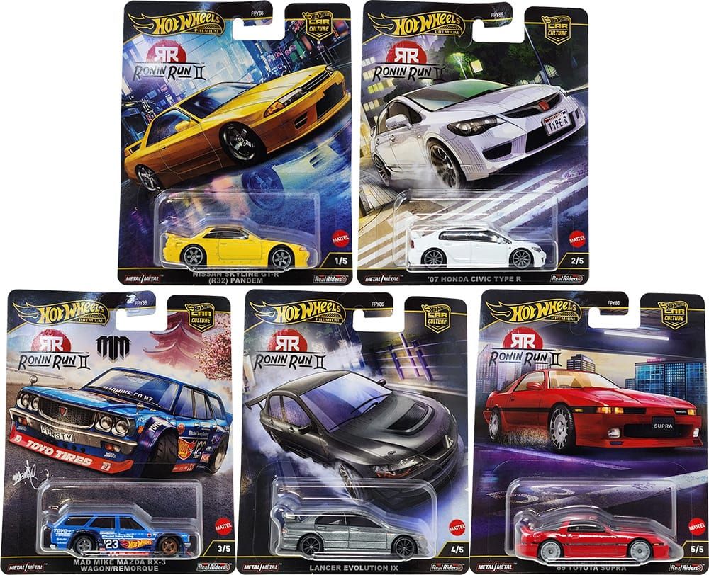 Hot Wheels 2025 Car Culture - Ronin Run II - Loose