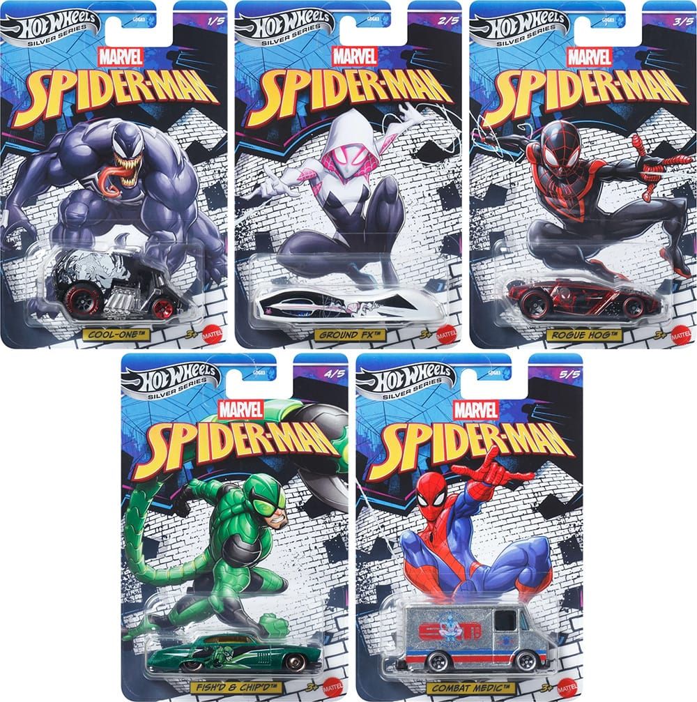 Hot Wheels 2026 Spider-Man Series
