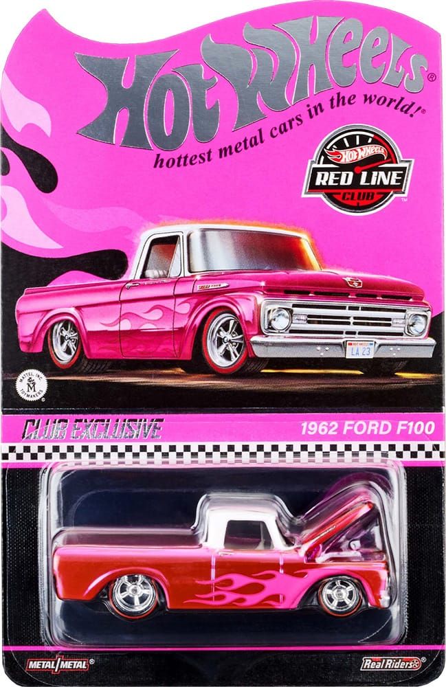 1962 Ford F100 - 2023 Red Line Club - Hot Wheels Giveaway