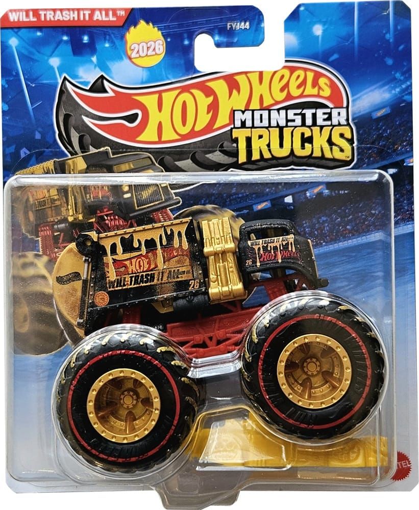 Will Trash It All - Hot Wheels Monster Trucks - 2026 Treasure Hunt