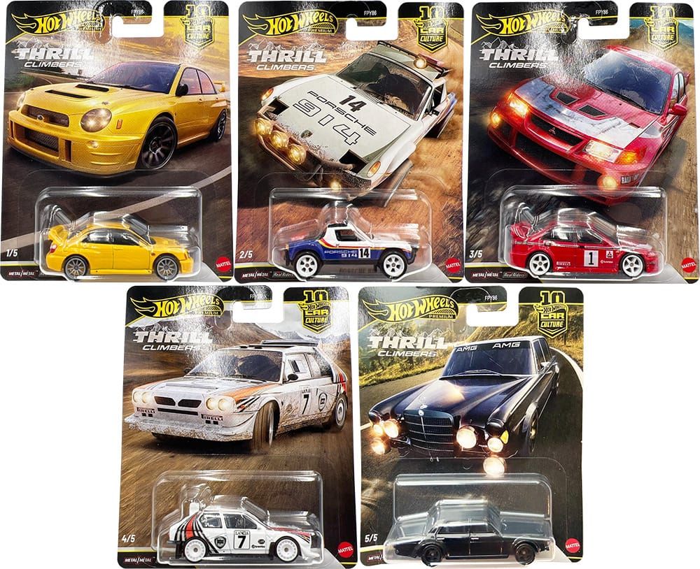 2026 Hot Wheels Car Culture - Thrill Climbers