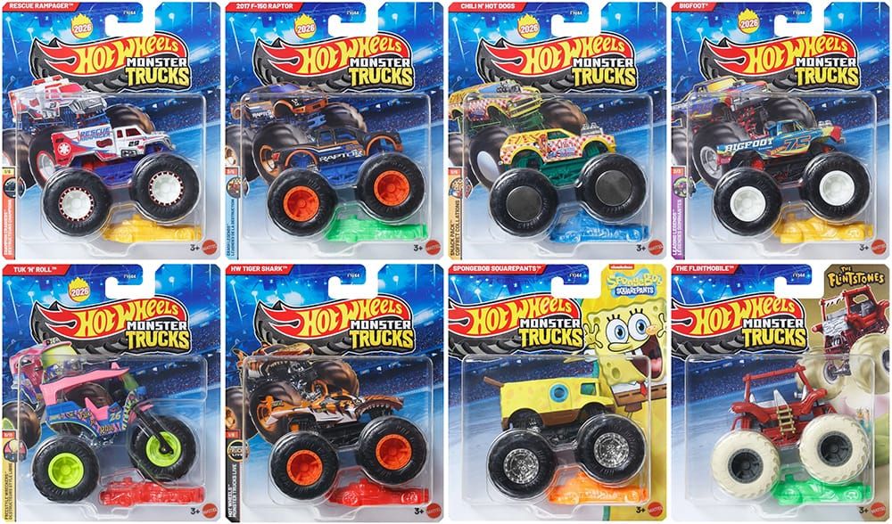 2026 Hot Wheels Monster Trucks - Mix 5