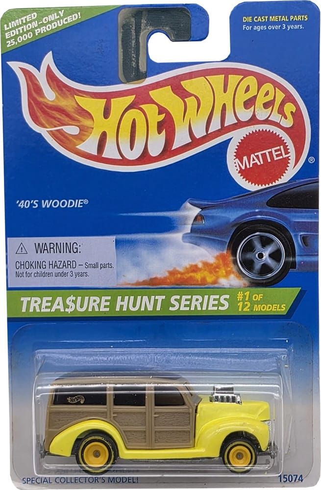 '40s Woodie - 1996 Treasure Hunt - Hot Wheels Giveaway
