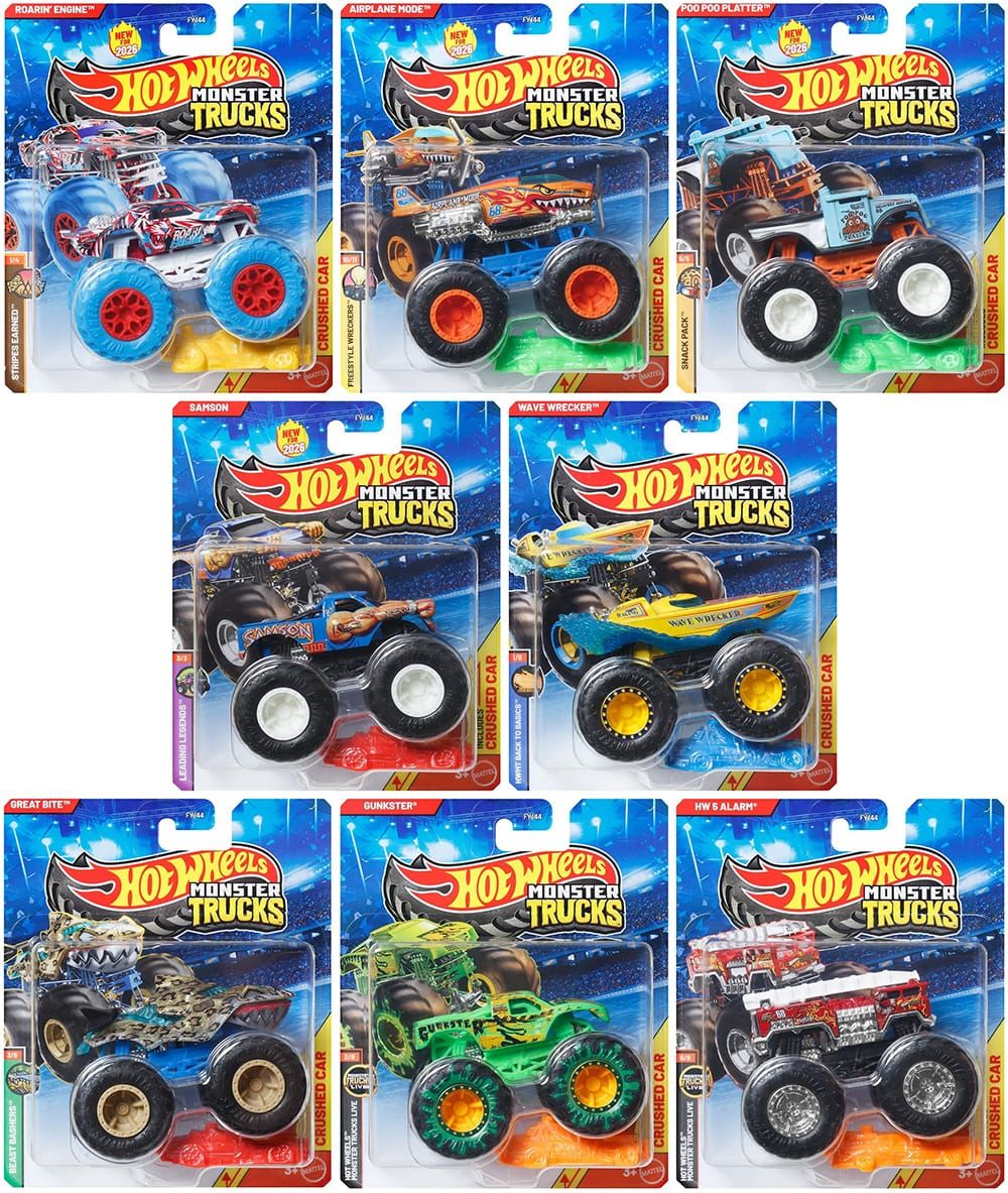 2026 Hot Wheels Monster Trucks - Mix 6