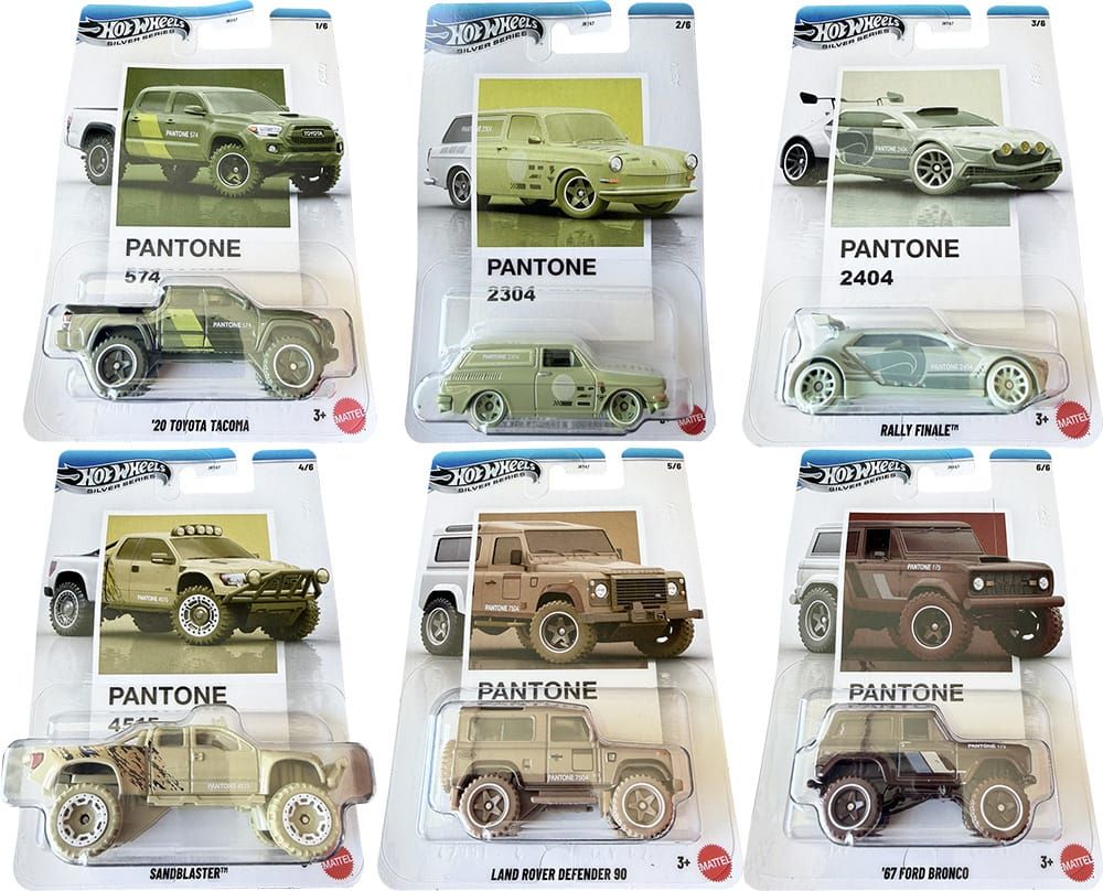 2026 Hot Wheels Pantone Series - Mix 2