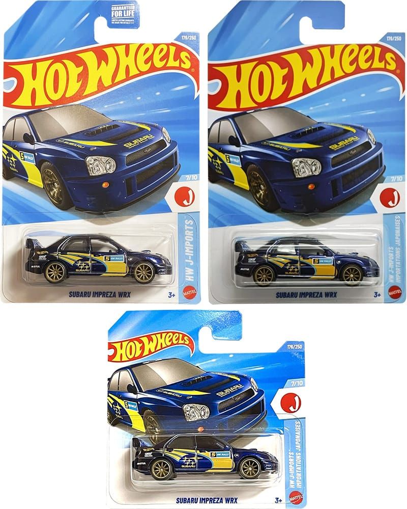 Subaru Impreza - Hot Wheels 2026 Super T-Hunt - US, Int. & Short Card