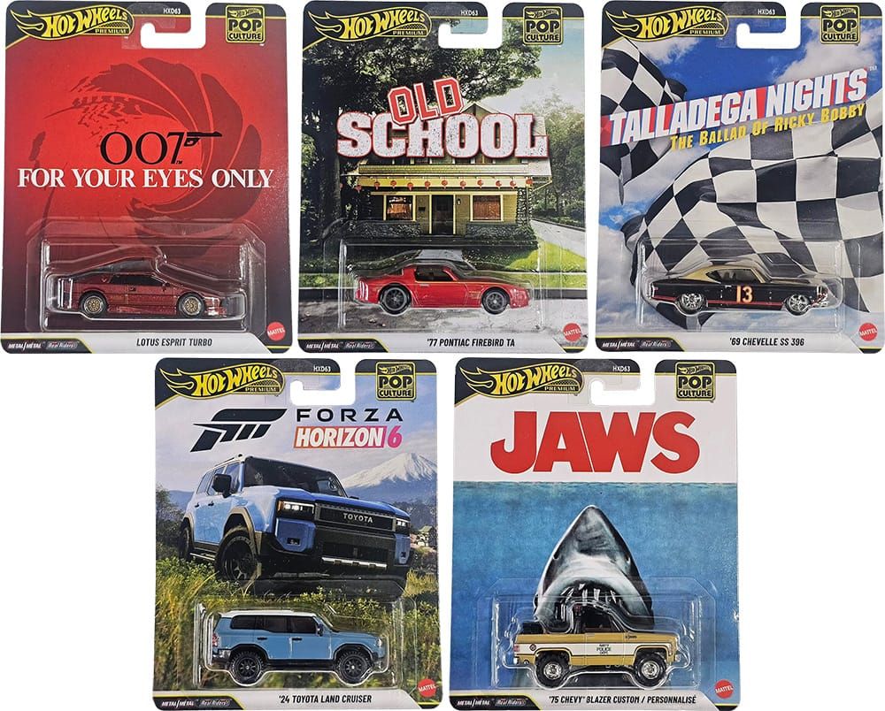 Hot Wheels 2026 Pop Culture - Case Mix T
