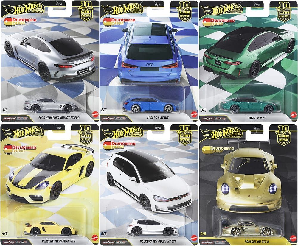 Hot Wheels 2026 Car Culture - Deutschland Design