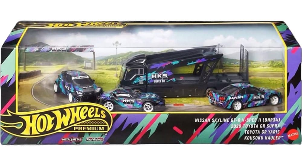 Hot Wheels HKS 2026 Diorama Box Set