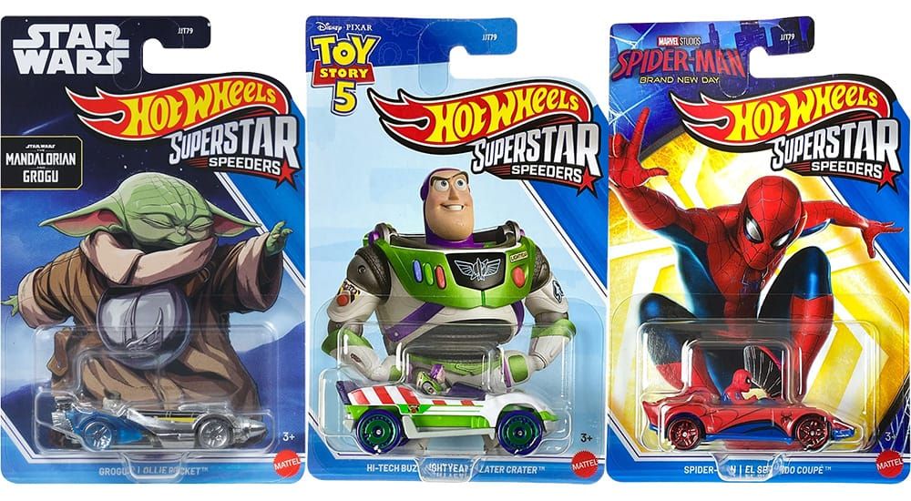 Hot Wheels 2026 Superstar Speeders - Mix 1