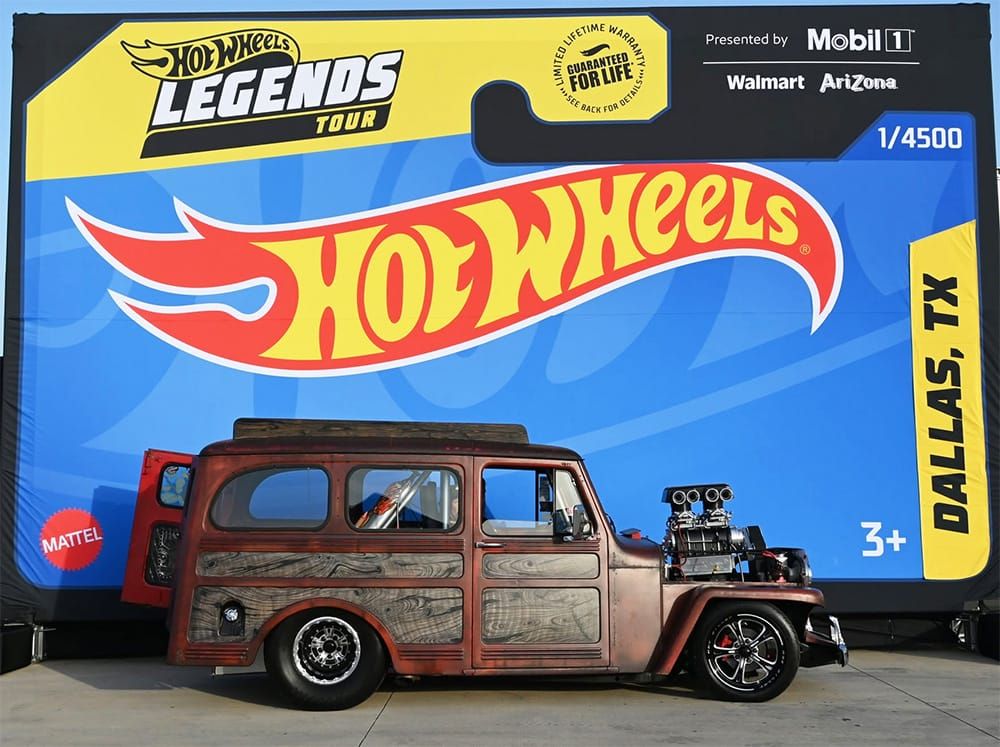 1961 Willys Jeep Station Wagon - 2026 Hot Wheels Legends Tour Dallas