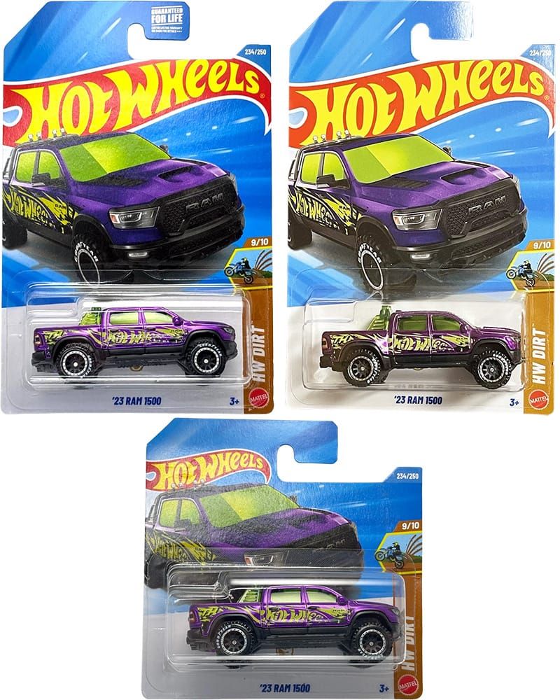 ’23 Ram 1500 - Hot Wheels 2026 Super T-Hunt - US, Int. & Short Card