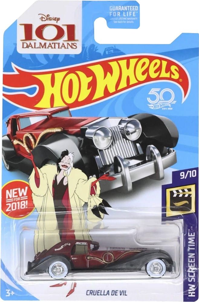 Cruella de Vil - 2018 Super Treasure Hunt - Hot Wheels Giveaway