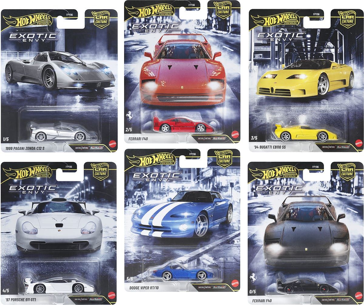 Hot Wheels 2027 Car Culture - Exotic Envy