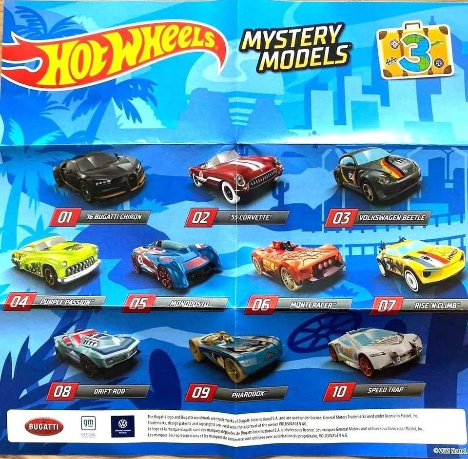 2022 Hot Wheels Mystery Models Series 3