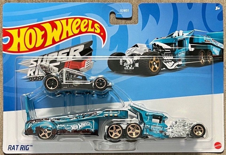 2022 Hot Wheels Super Rigs - Recolors
