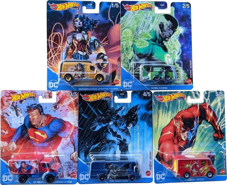 Hot Wheels Premium - DC Comics