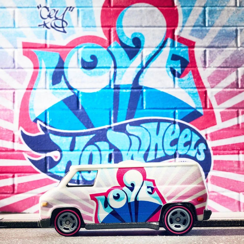 Hot Wheels x Cey Adams LOVE 70s Van - More Info