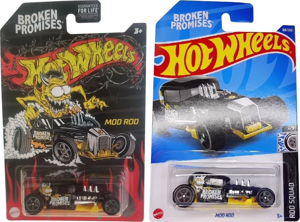 Broken Promises Mod Rod - Exclusive + Mainline + Loose