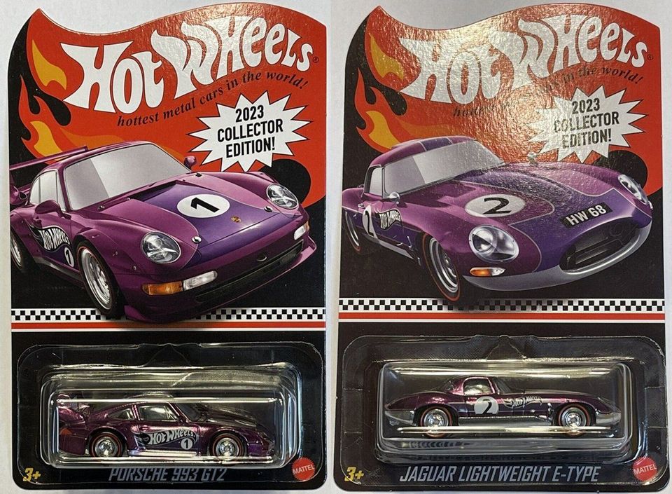 2023 Collector Edition Porsche & Jaguar - Carded