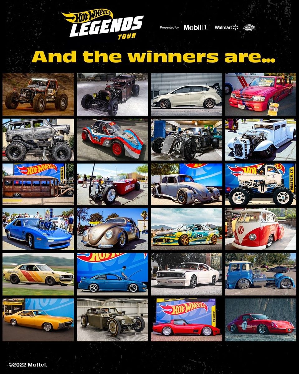 Legends Tour - Regional Winners