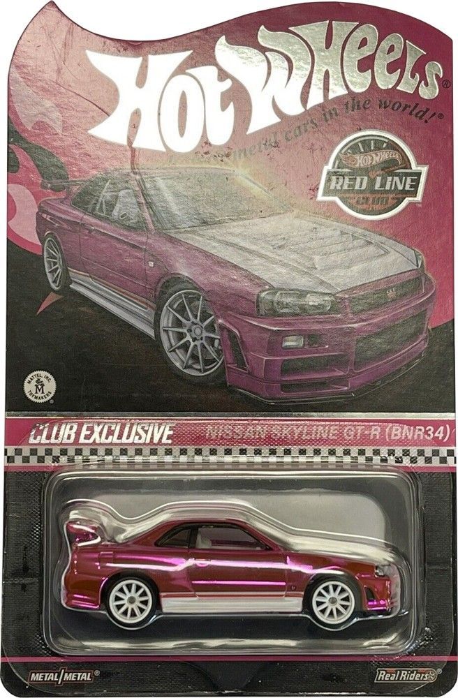 Nissan Skyline GT-R (BNR34) - 2023 RLC Pink Party Car - Better Pics
