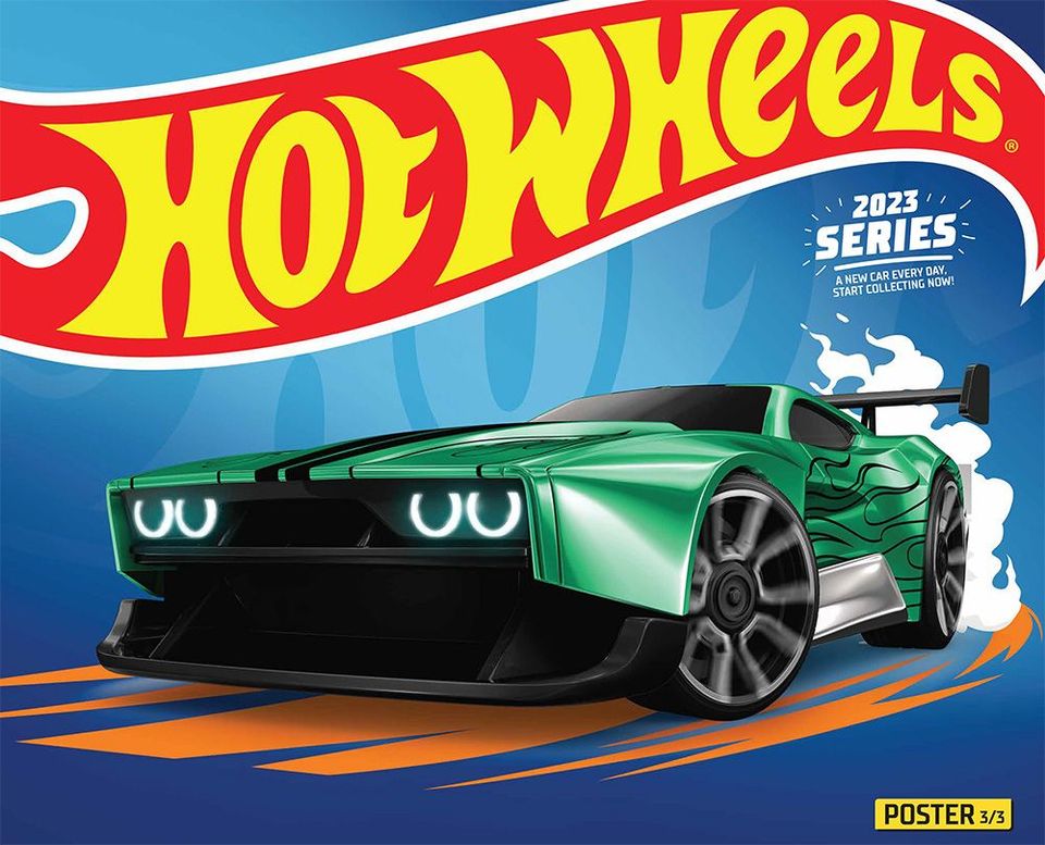 Hot Wheels 2023 Poster 3