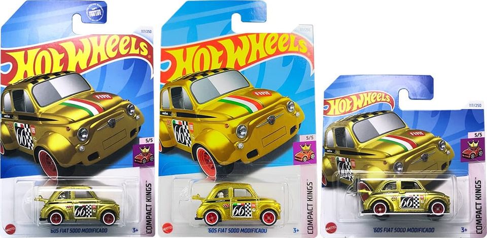 '60s Fiat 500D Modificado Super T-Hunt - US, Int. & Short Card