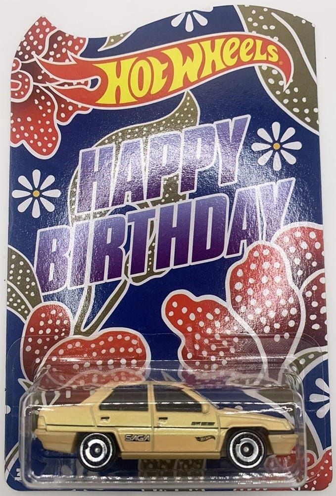 Hot Wheels 2024 Happy Birthday Proton Saga