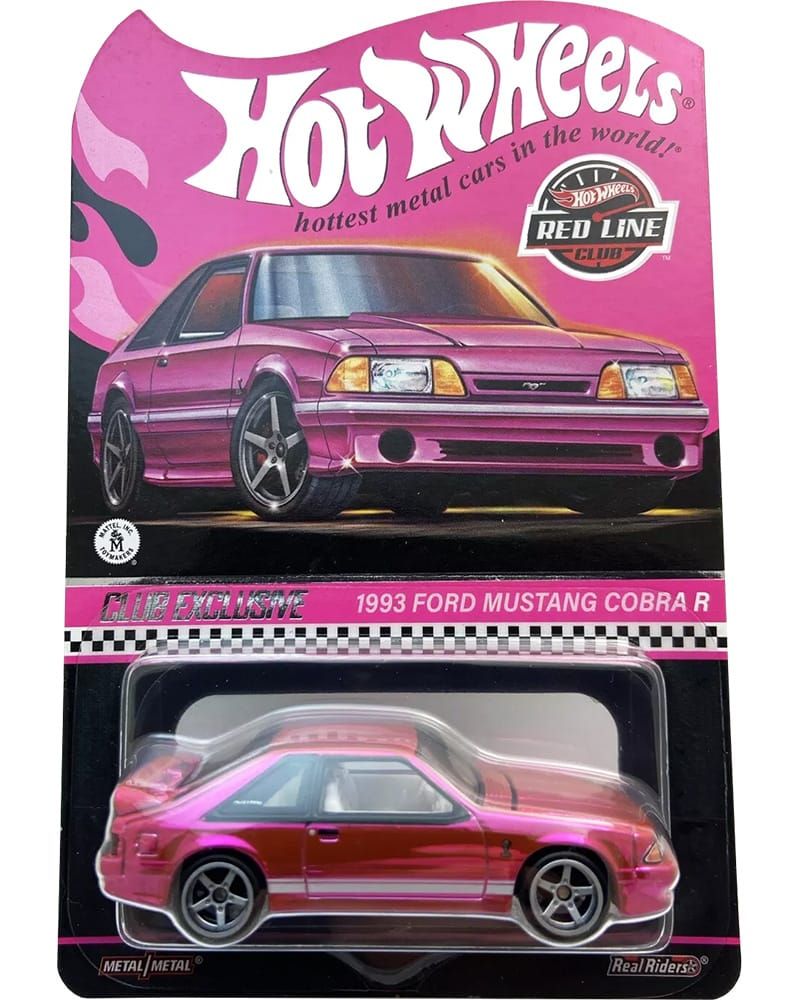 1993 Ford Mustang Cobra R - 2024 RLC - Hot Wheels Giveaway