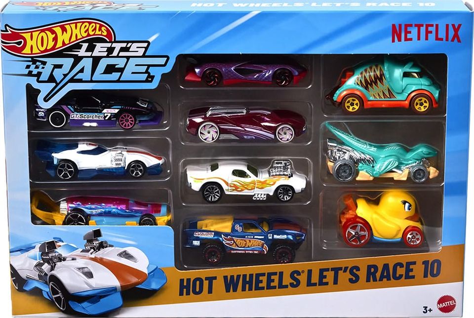 2025 Hot Wheels Let's Race 10-Pack