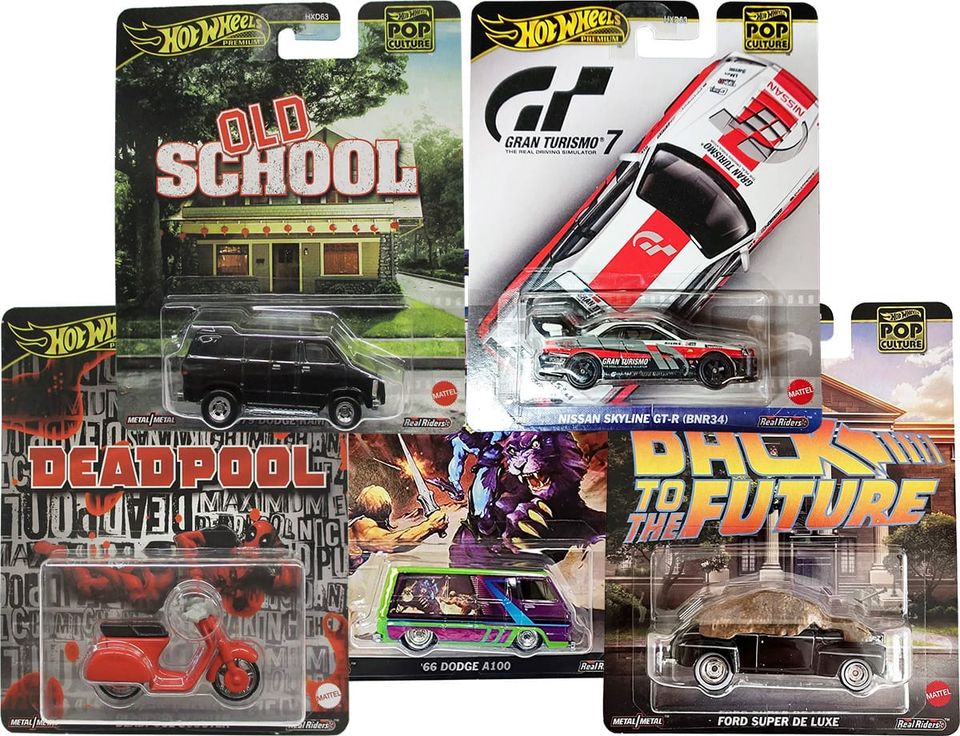 2025 Hot Wheels Pop Culture - Mix J
