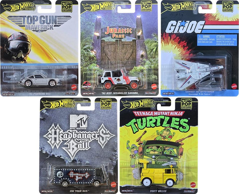 Hot Wheels 2025 Pop Culture - Mix K